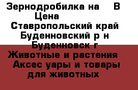Зернодробилка на 220В › Цена ­ 10 000 - Ставропольский край, Буденновский р-н, Буденновск г. Животные и растения » Аксесcуары и товары для животных   